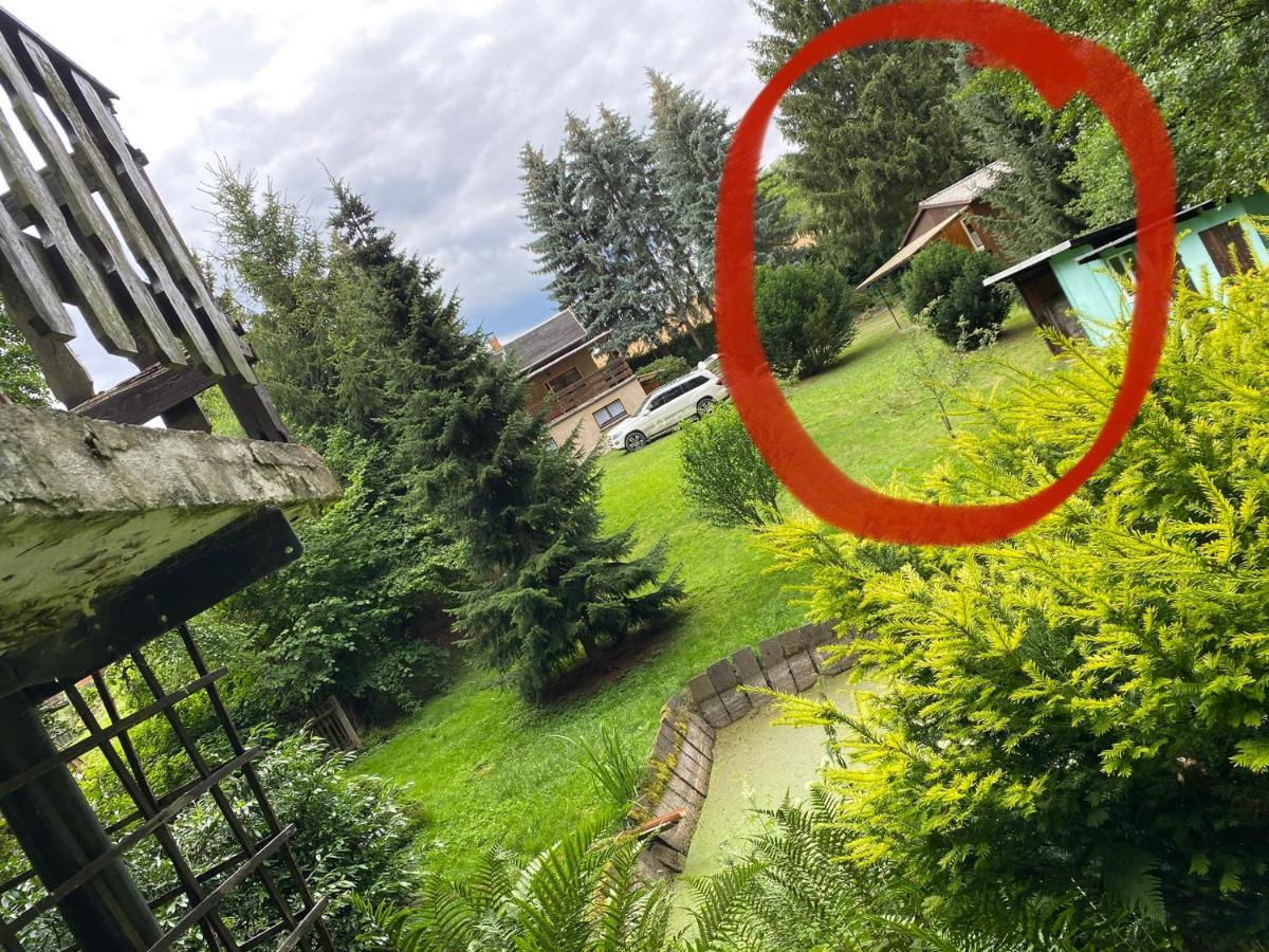 Waldfrieden Bungalow Garnsdorf Exterior foto